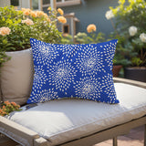 Faye Floral Spun Polyester Square Indoor/Outdoor Throw Pillow