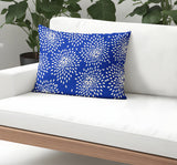Faye Floral Spun Polyester Square Indoor/Outdoor Throw Pillow