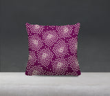 Faye Floral Spun Polyester Square Indoor/Outdoor Throw Pillow