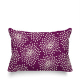 Faye Spun Polyester Lumbar Indoor/Outdoor Throw Pillow