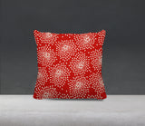 Faye Floral Spun Polyester Square Indoor/Outdoor Throw Pillow