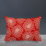 Faye Spun Polyester Lumbar Indoor/Outdoor Throw Pillow
