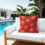 Faye Floral Reversible Indoor/Outdoor Square Pillow