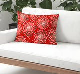 Faye Floral Spun Polyester Square Indoor/Outdoor Throw Pillow