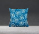 Faye Floral Spun Polyester Square Indoor/Outdoor Throw Pillow