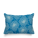 Faye Spun Polyester Lumbar Indoor/Outdoor Throw Pillow