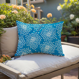 Faye Floral Spun Polyester Square Indoor/Outdoor Throw Pillow