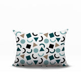Fazzal Abstract Reversible Indoor/Outdoor Lumbar Pillow