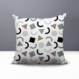 Fazzal Abstract Reversible Indoor/Outdoor Square Pillow