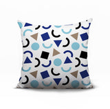 Fazzal Abstract Reversible Indoor/Outdoor Square Pillow