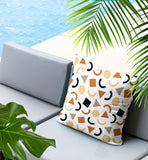 Fazzal Abstract Reversible Indoor/Outdoor Lumbar Pillow