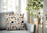 Fazzal Abstract Reversible Indoor/Outdoor Square Pillow