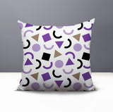 Fazzal Abstract Reversible Indoor/Outdoor Square Pillow