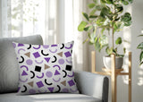 Fazzal Abstract Reversible Indoor/Outdoor Square Pillow