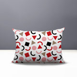 Fazzal Abstract Reversible Indoor/Outdoor Lumbar Pillow
