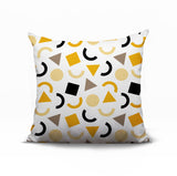 Fazzal Abstract Reversible Indoor/Outdoor Square Pillow