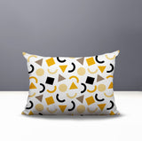 Fazzal Abstract Reversible Indoor/Outdoor Lumbar Pillow