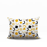 Fazzal Abstract Reversible Indoor/Outdoor Lumbar Pillow