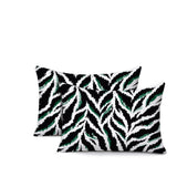 Tyrol Zebra Print Indoor/Outdoor Reversible Rectangular Pillow