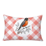 Robin Indoor/Outdoor Reversible Rectangular Pillow