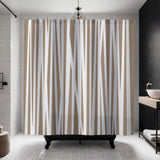 Femmy Shower Curtain in Beige - view 2