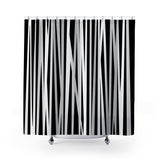 Femmy Shower Curtain in Black