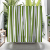 Femmy Shower Curtain in Chartreuse - view 3