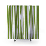 Femmy Shower Curtain in Chartreuse