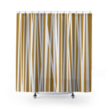 Femmy Shower Curtain in Mustard