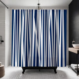 Femmy Shower Curtain in Navy Blue - view 2