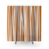 Femmy Shower Curtain in Orange