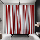 Femmy Shower Curtain in Red - view 2