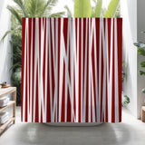 Femmy Shower Curtain in Red - view 3