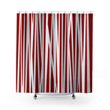Femmy Shower Curtain in Red
