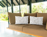Feng Abstract Reversible Indoor/Outdoor Rectangular Pillow