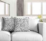 Feng Abstract Reversible Indoor/Outdoor Square Pillow