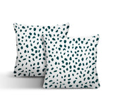 Feng Abstract Reversible Indoor/Outdoor Square Pillow