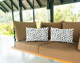 Feng Abstract Reversible Indoor/Outdoor Rectangular Pillow