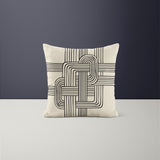 Ferna Abstract Reversible Indoor/Outdoor Square Pillow Cover