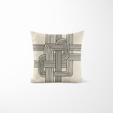 Ferna Abstract Reversible Indoor/Outdoor Square Pillow Cover