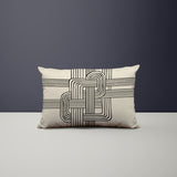 Ferna Abstract Reversible Indoor/Outdoor Rectangular Pillow