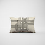 Ferna Abstract Reversible Indoor/Outdoor Rectangular Pillow