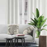 Ferna Abstract Reversible Indoor/Outdoor Square Pillow Cover