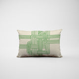 Ferna Abstract Reversible Indoor/Outdoor Rectangular Pillow