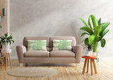 Ferna Abstract Reversible Indoor/Outdoor Rectangular Pillow