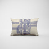 Ferna Abstract Reversible Indoor/Outdoor Rectangular Pillow