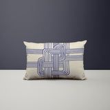 Ferna Abstract Reversible Indoor/Outdoor Rectangular Pillow