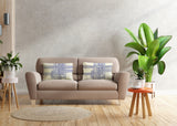 Ferna Abstract Reversible Indoor/Outdoor Rectangular Pillow