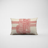 Ferna Abstract Reversible Indoor/Outdoor Rectangular Pillow
