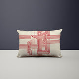 Ferna Abstract Reversible Indoor/Outdoor Rectangular Pillow